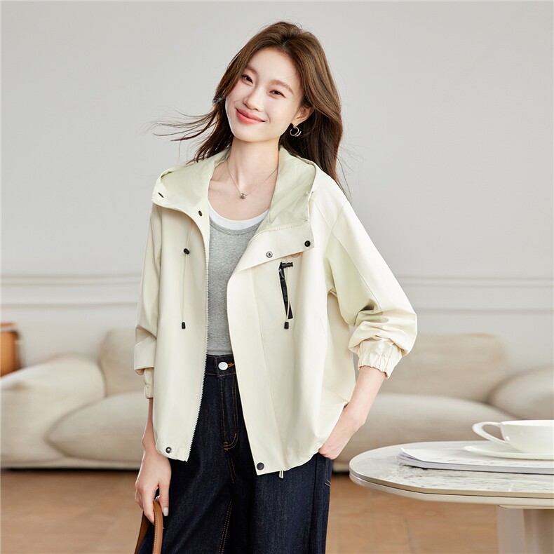 现货！2026年春装新款休闲外套女,女装短外套,慕咨