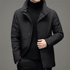 新款2023冬季羽绒服男装保暖白鸭绒面包服爸爸装YYYR6629970-P280，男装羽绒服，电商B212（原钱塘6029）