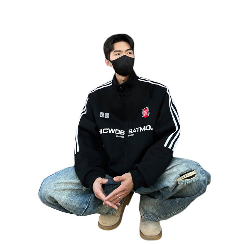 三条杆开衫绣花外套男cp103-特p：70,男装卫衣,电商B371