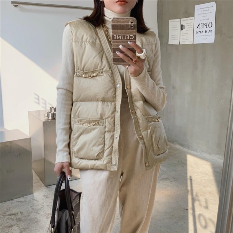 羽绒马甲，女装马甲，DTU（大图）