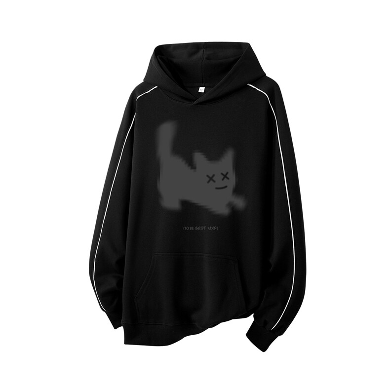 得物供货、复合重磅420克现货连帽卫衣宽松HD019-1-WYT2514-特P45,男装卫衣,电商019-1