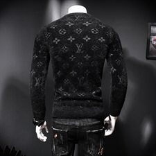 3612冬季新款潮男个性加厚保暖水貂绒毛衣主推款长期供货P135，男装针织衫/毛衣，钱塘2010-1