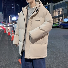 2025冬季新款加厚大码宽松棉服潮情侣棉衣XZ102A-4-9031-P85，男装棉衣，星座211-2