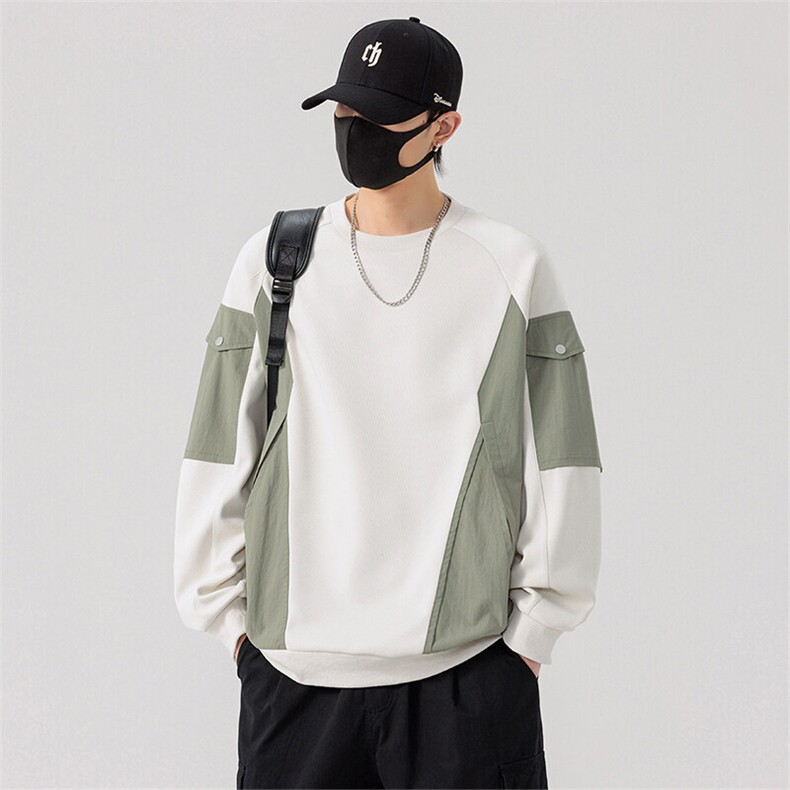 现货6509-P45大码控79春季大码宽松男士卫衣,男装卫衣,星座209