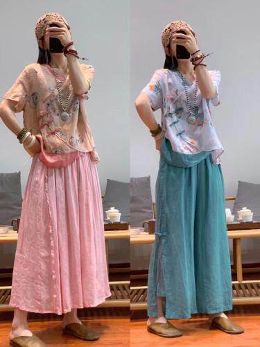 夏装新款，女装，古韵夕木