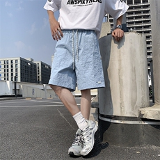 夏季新款直筒休闲工装短裤户外运动五分裤男运动短裤，男装牛仔裤，星座1206（原A206）