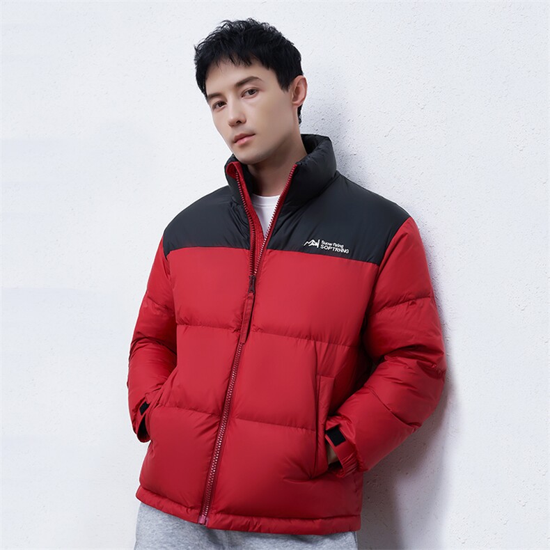 冬季立领羽绒服男2024新款加厚保暖面包服高端百搭潮牌休闲外套男图片