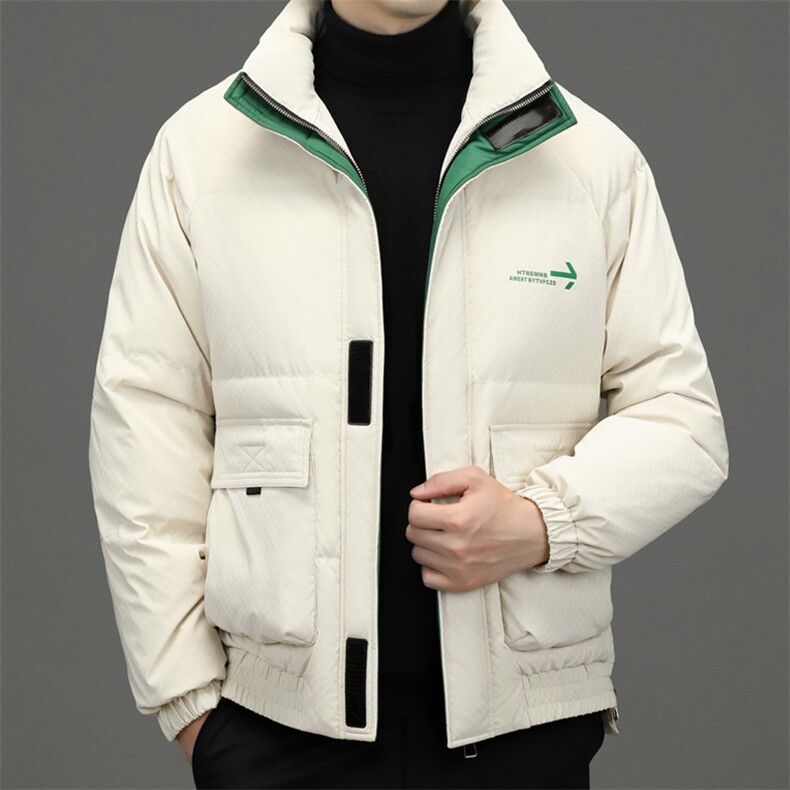 男装90%羽绒服保暖2023冬季青年时尚加厚休闲外套 JZB2212-P265图片