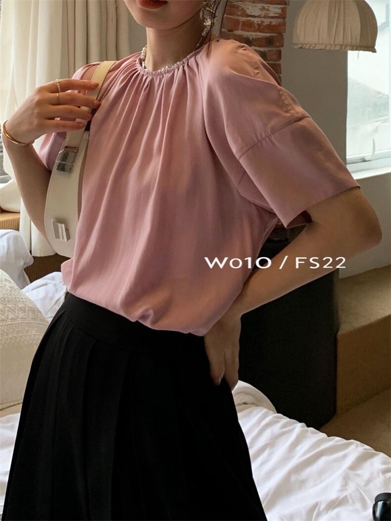 夏季雪纺小衫，其它，W010