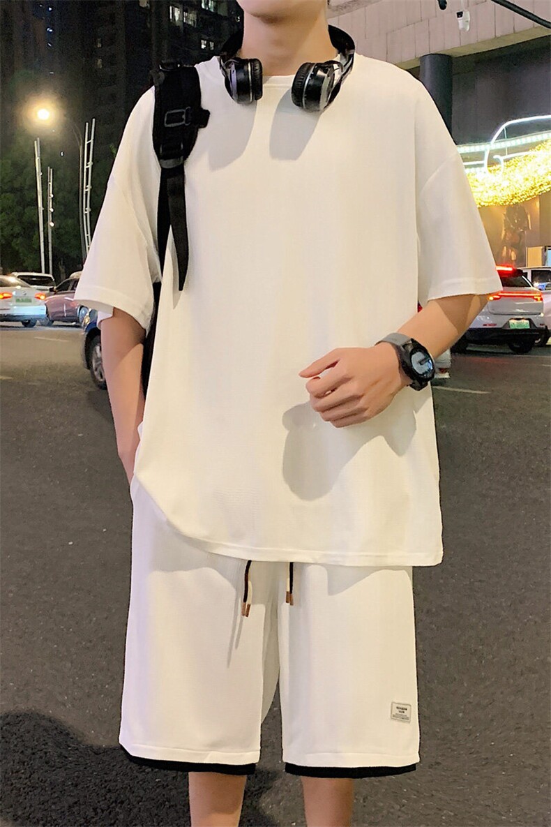 ！2025夏季新款男士短袖套装TZH269（DK269+TT252）特P55,男装T恤,电商B220
