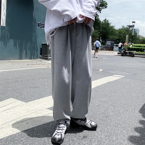 20秋冬直筒束脚运动裤男大码宽松休闲卫裤哈伦裤港风 7723-P30图片