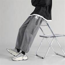 2022春季新款港风休闲裤男卫裤宽松九分裤运动裤男长裤DK15P40，男装休闲裤，电商A086