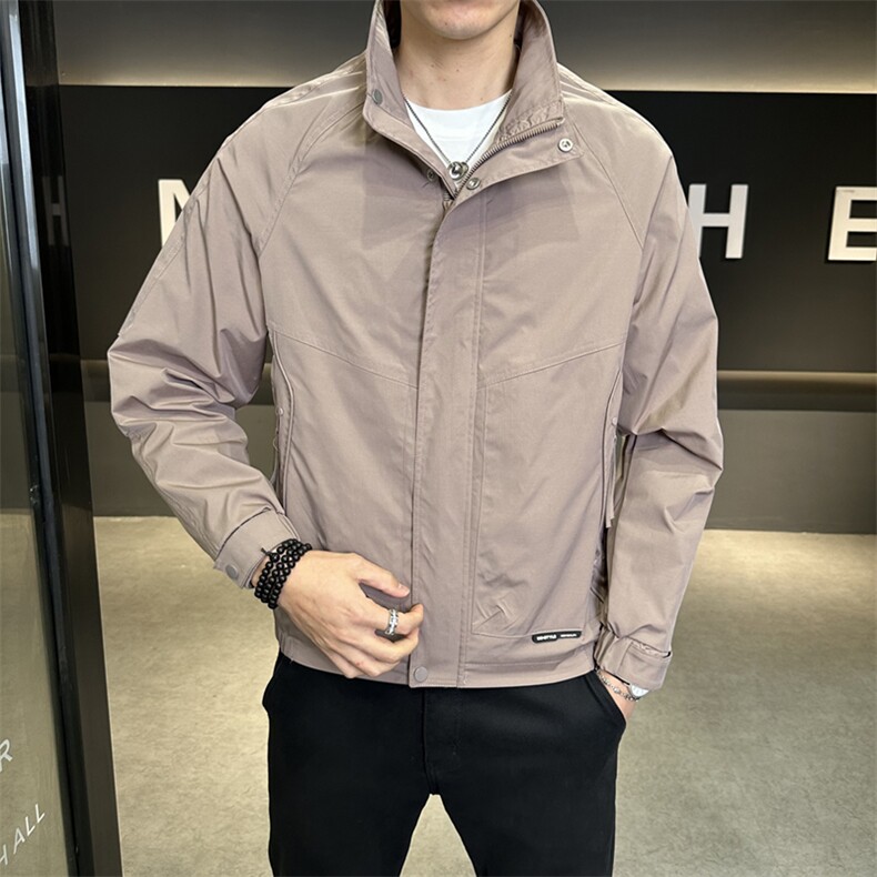 夹克男秋季立接高品质外套型男商务休闲百搭外套夹克N8819-P65,男装夹克,星座310B-3