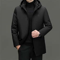 BN82311钱塘2020-2商务百搭冬季厚款中年男士90鸭绒羽绒服P245，男装羽绒服，钱塘207-2