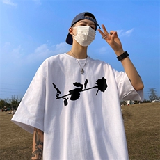 数据超好220克重磅美式潮牌短袖t恤T1216-P28直播有280克品质P38，男装T恤，电商A486
