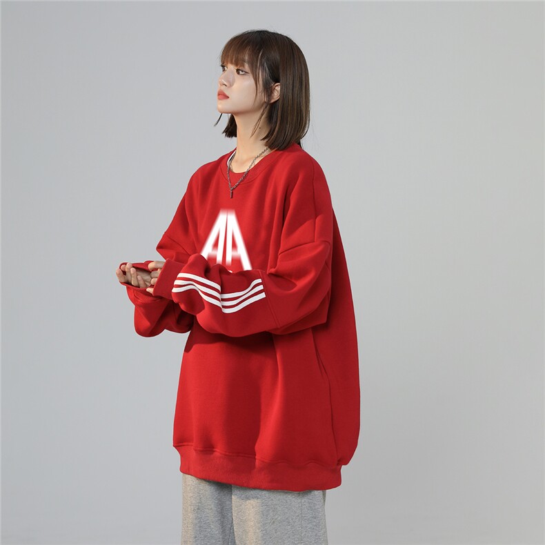 2025春简约条纹圆领卫衣WY851/P68控89-面布100棉底布100涤420克,男装卫衣,电商A148-1