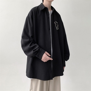 宽松长袖衬衫男KD630-P30图片