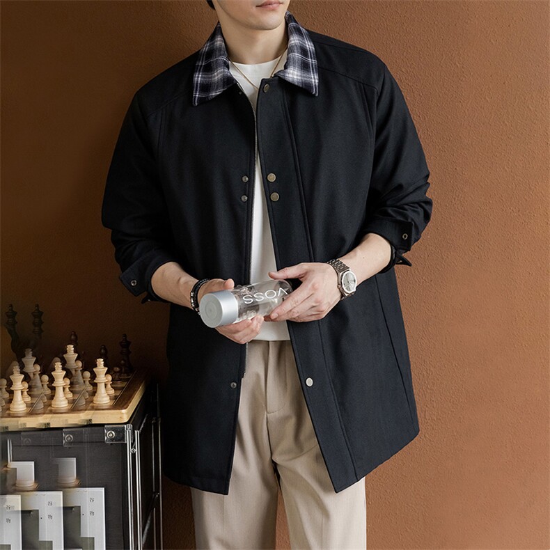 老钱风大码休闲夹克风衣8569-P80控169大码元,男装夹克,星座209