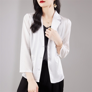 西装外套女春秋2025春装新款女装高级感小个子休闲西服图片