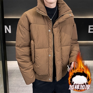 现货立领棉衣男士美式加厚外套潮牌工装棉服M0817-P83图片