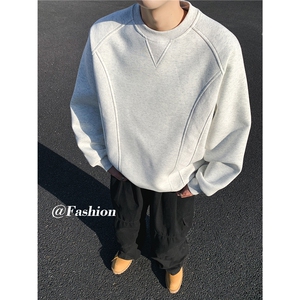 卫衣男春季韩版潮流港风宽松休闲潮牌上衣WY05511-P50图片