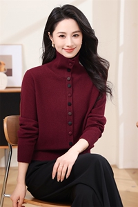 新款bao现货2025春秋方领毛衣女士套头长袖秋冬打底针织衬衫图片