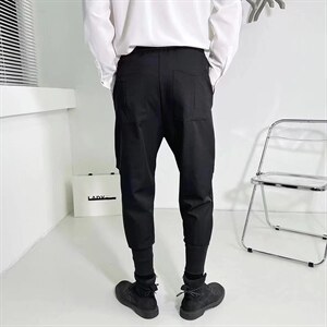 男春季休闲时尚潮流西裤哈伦裤X2305P34图片