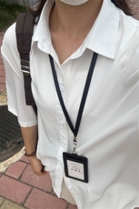 薄款冰丝短袖衬衫男简约纯色垂感休闲痞帅衬衣CS288-P20，男装T恤，星座301C-5