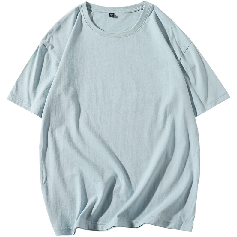 2021新款夏季短袖t恤男潮牌ins服韩版潮流纯棉半袖体桖DS750TP15,男装T恤,电商A102