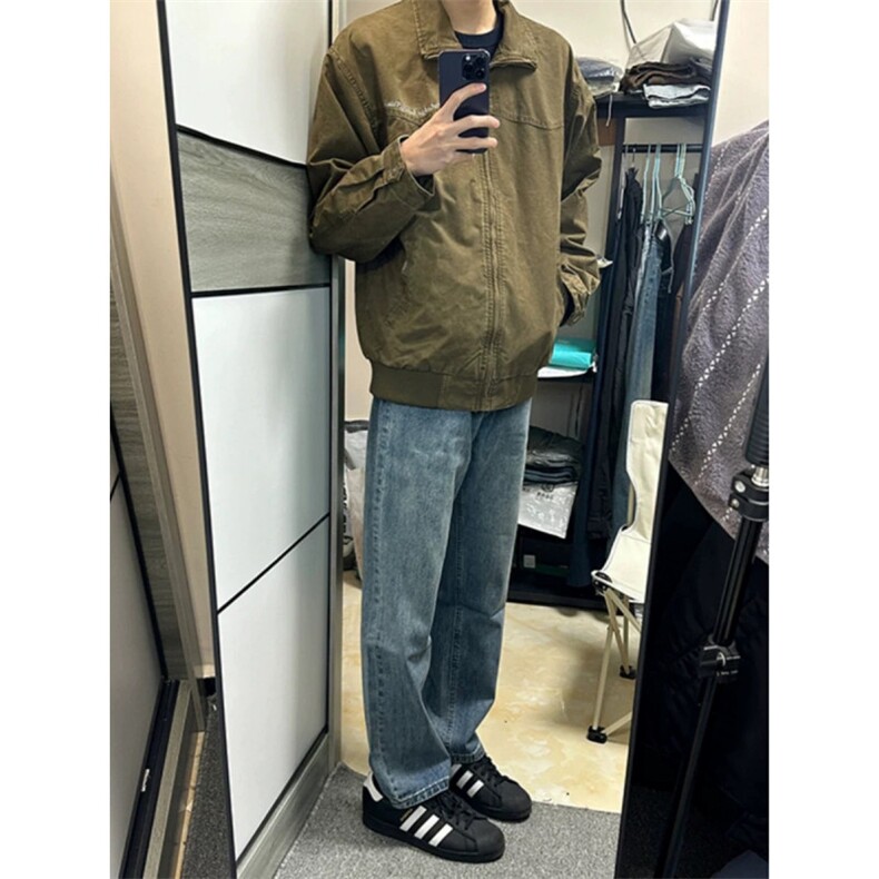 706-1-JK8212-P68特P现货秋季哈灵顿工装夹克男vibe美式外套,男装夹克,星座706-1