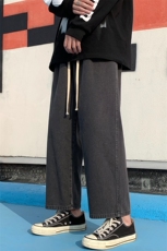 新款2023春上新牛仔九分裤百搭潮流长裤K821-特批35，男装休闲裤，星座718-1