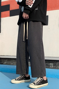 新款2023春上新牛仔九分裤百搭潮流长裤  K821-特批35图片