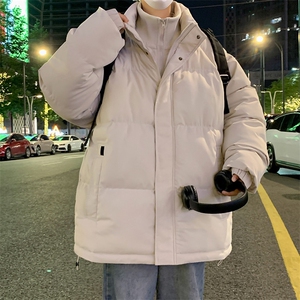 抖音冬季立领假两件光版保暖棉衣二开大货A406MY8862P85