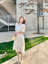 夏季新款连衣裙碎花。，女装连衣裙，凯宝莉