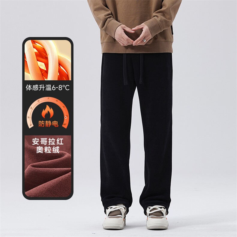 A178-1  DY572A  P75  奥粒绒秋冬季美式针织卫裤图片