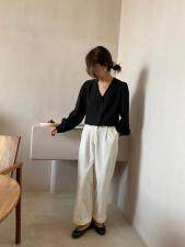 V领小开衫款，女装，昕闻