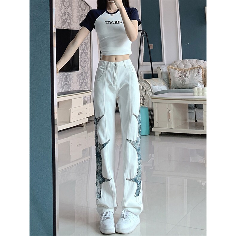 美式ins高街hiphop新款休闲裤货号K708P60图片