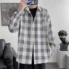 长袖衬衫男港风日系外套C8011P32，男装衬衫，星座1116-2