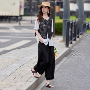 【夏季女装新款】时尚休闲套裤P-128图片