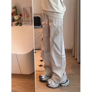 【有货】浅灰色伞兵工装裤男款美式机能冲锋裤A2202WW-特P38图片