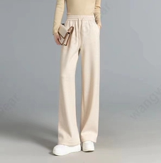 阔腿裤女春秋外穿2024新款高腰垂感休闲坠感，女装休闲裤，羿纯羊绒