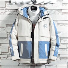 男士休闲连帽加厚保暖棉衣外套棉服棉袄冬季防寒开衫男装M996P75，男装棉衣，电商B226-2（原B217-2）