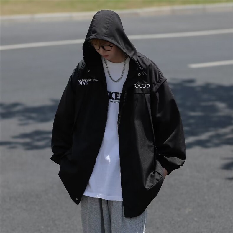 秋季青春流行男夹克文艺潮外套W2076P65,男装夹克,星座1116-2
