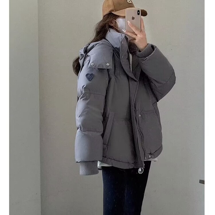 棉衣女短款2025年冬季新款羽绒棉服宽松加厚面包服小个子棉袄外套,男装棉衣,星座218-8