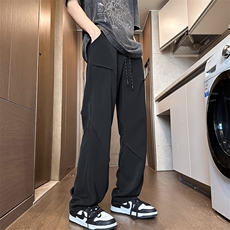 2026夏季新款冰丝休闲高品质休闲裤M-5XL-KZ8578-P50，男装休闲裤，星座417-1（原电商B245）
