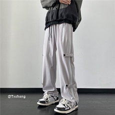 2023秋季新款长拉链冲锋裤潮流机能休闲裤B315-K23436-特p40控78，男装休闲裤，电商B315