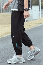 继续推2024秋款宽松个性拼接束脚休闲裤运动卫裤1514-P40,男装休闲裤,星座914-3