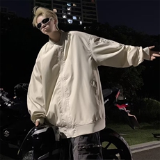 美式ins潮牌夹克男春秋宽松装设计感服外套JJ38-P55，男装夹克，星座1109-3