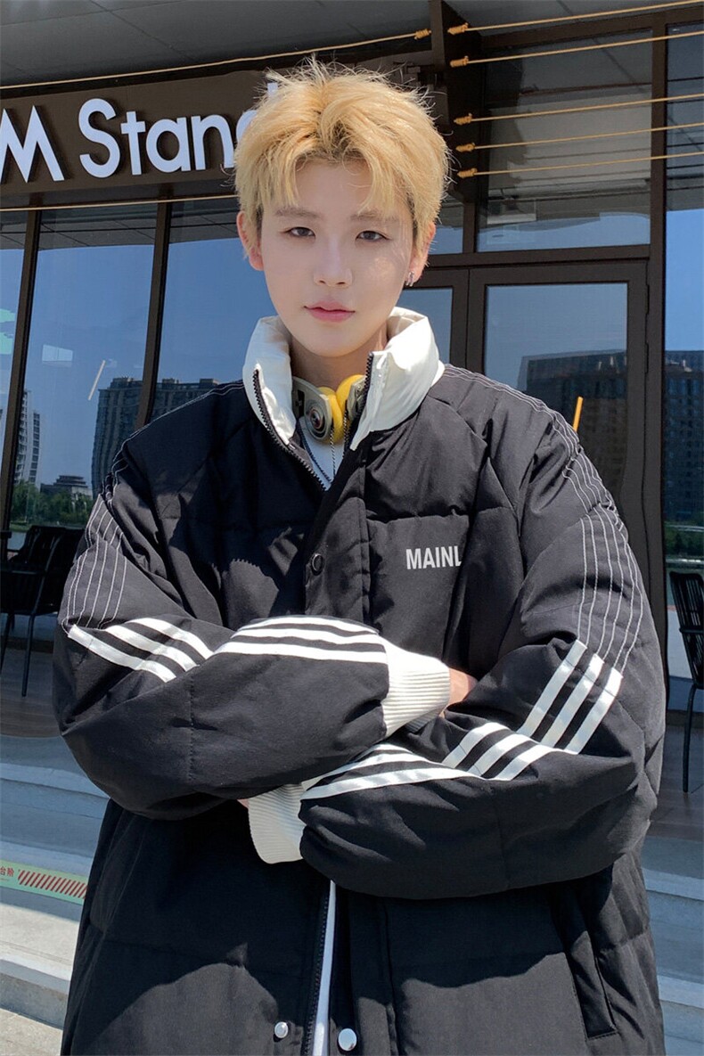 ！2025秋冬新款男士潮牌情侣棉衣加厚立领棉服外套MY211特P80,男装棉衣,电商B220