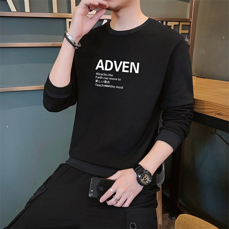 潮牌帅气男士卫衣春秋男士衣服宽松韩版潮流外套DF108T,男装卫衣,电商A102